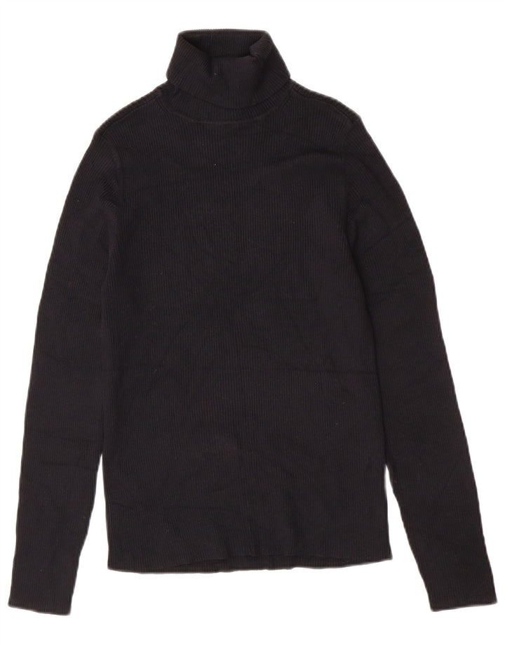 Marks & Spencer Damen-Pullover mit Rollkragen, Gr. 12, mittelschwarz