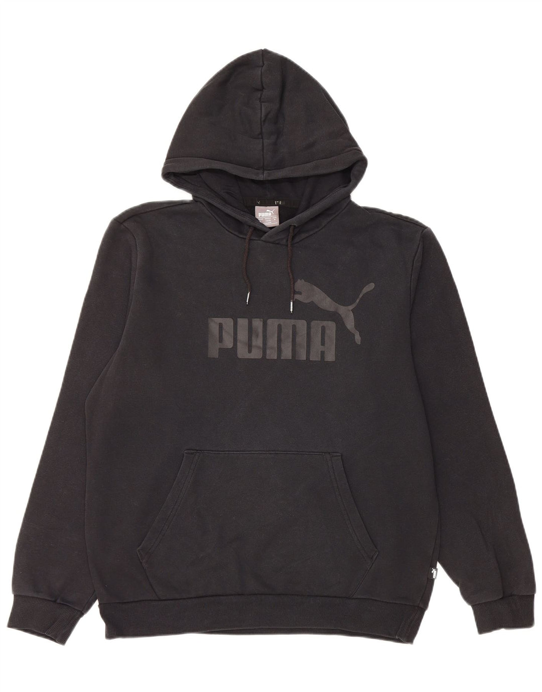 PUMA Herren Graphic Hoodie Pullover Mittelschwarze Baumwolle