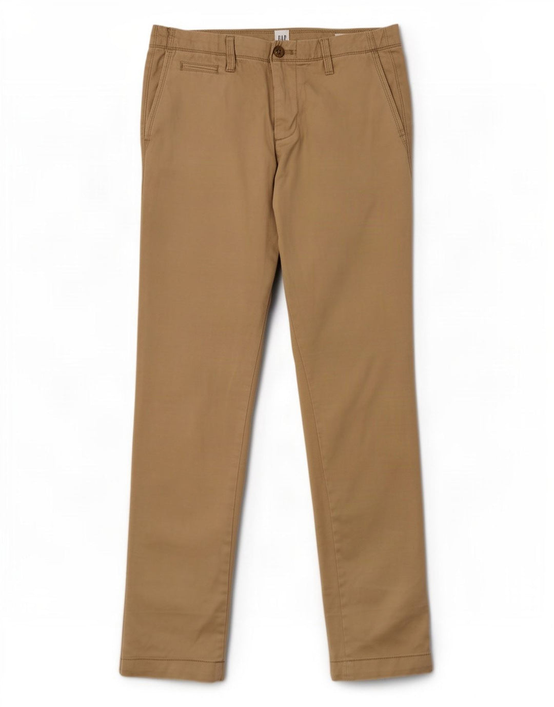 Gap Herren Slim Chino-Hose W30 L32 Beige Baumwolle