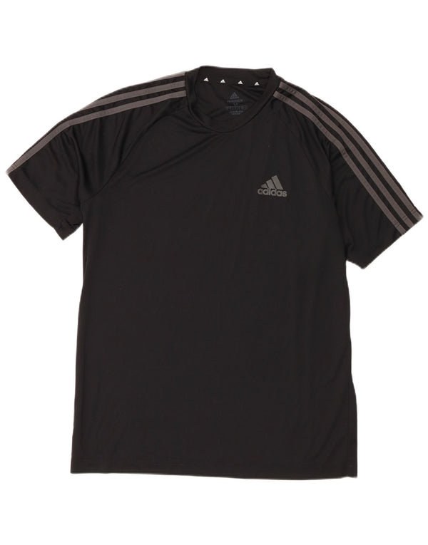Adidas Herren Aeroready T-Shirt Top Medium Schwarz Polyester