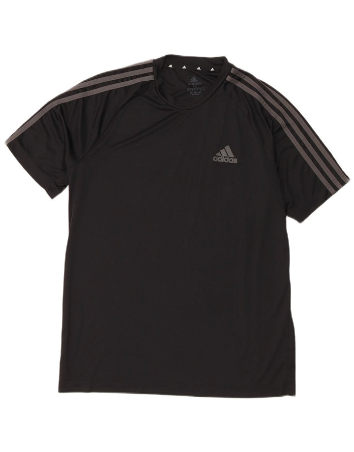 Adidas Herren Aeroready T-Shirt Top Medium Schwarz Polyester