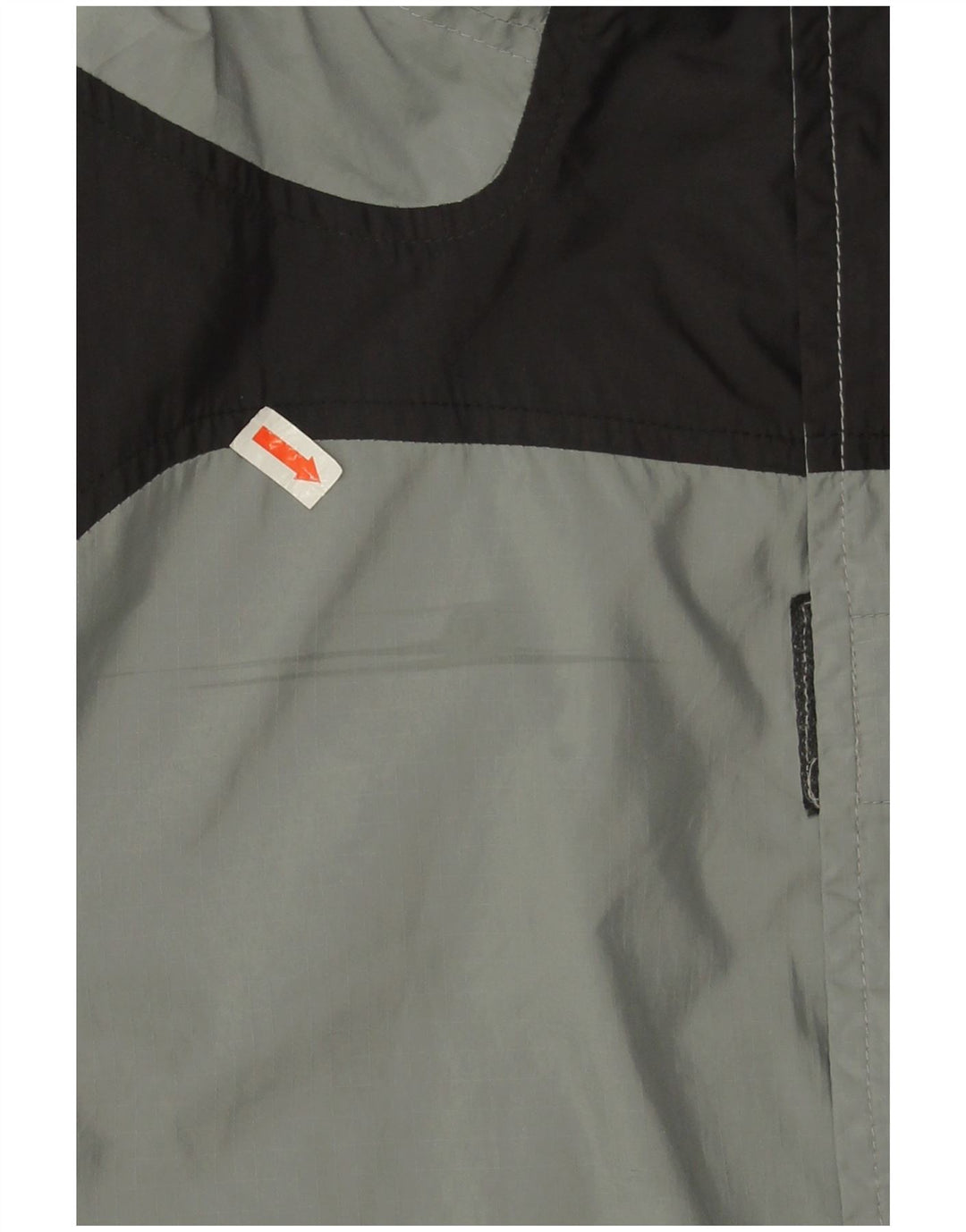 Adidas Herren Regenjacke UK 40 Large Grau Colourblock Polyester
