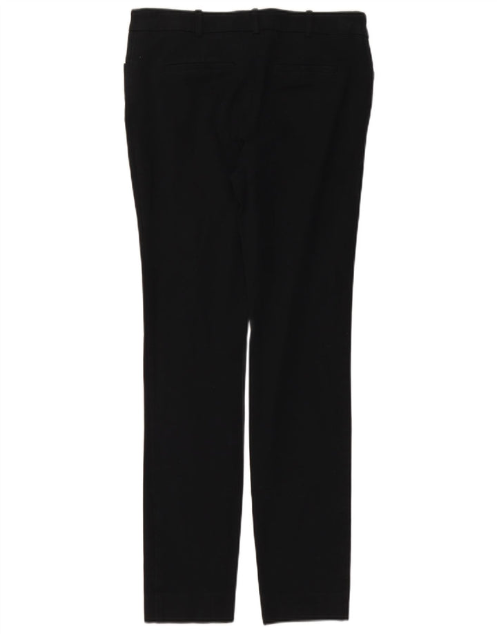 MOSSIMO Womens Slim Casual Trousers US 6 Medium W30 L30 Navy Blue Cotton