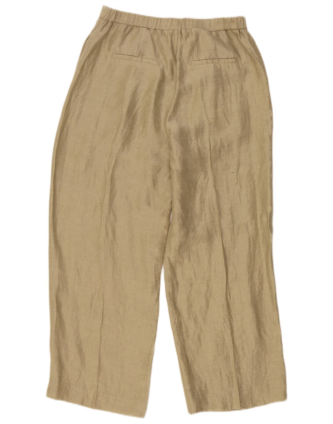 Massimo Dutti Damen gerade Chinohose EU 40 Medium W30 L28 Beige
