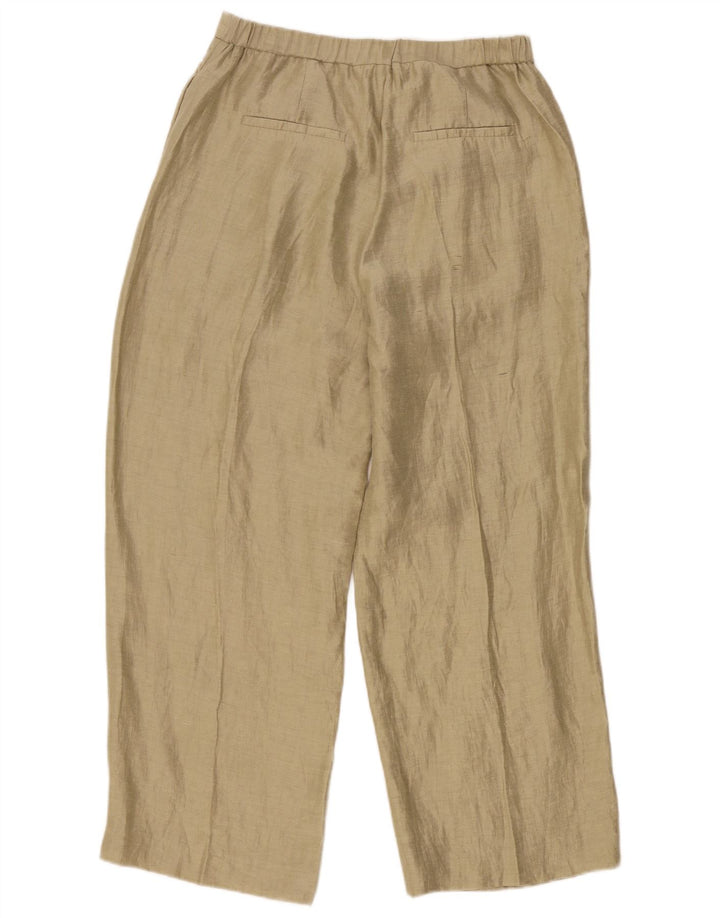 Massimo Dutti Damen gerade Chinohose EU 40 Medium W30 L28 Beige