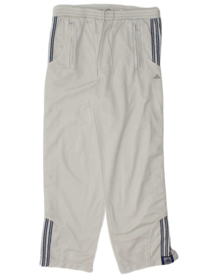 ADIDAS Herren-Trainingshose, mittelweißes Polyester