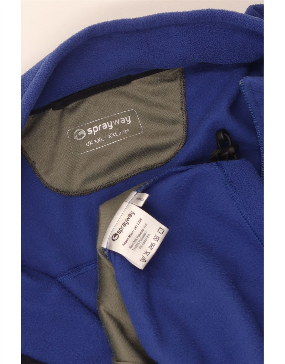 Sprayway Herren Fleecejacke UK 44 2XL Blau Polyester