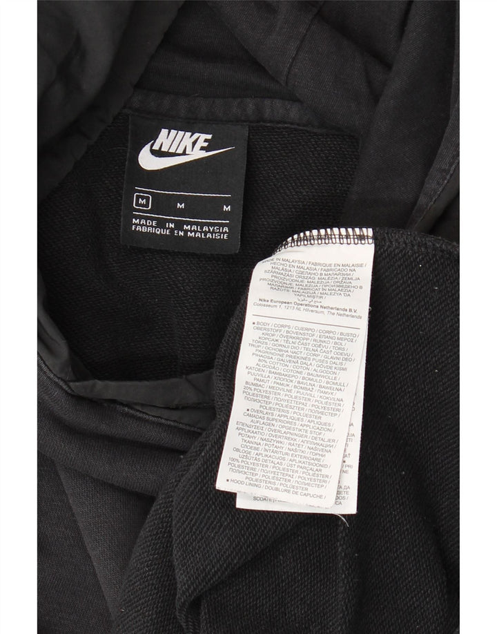 Nike Herren-Kapuzenpullover mit Grafik, mittelschwarz, Baumwolle