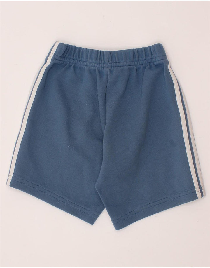 ADIDAS 2-teiliges Set mit Grafik für Jungen, 3–4 Jahre, blaue Farbblock-Baumwolle