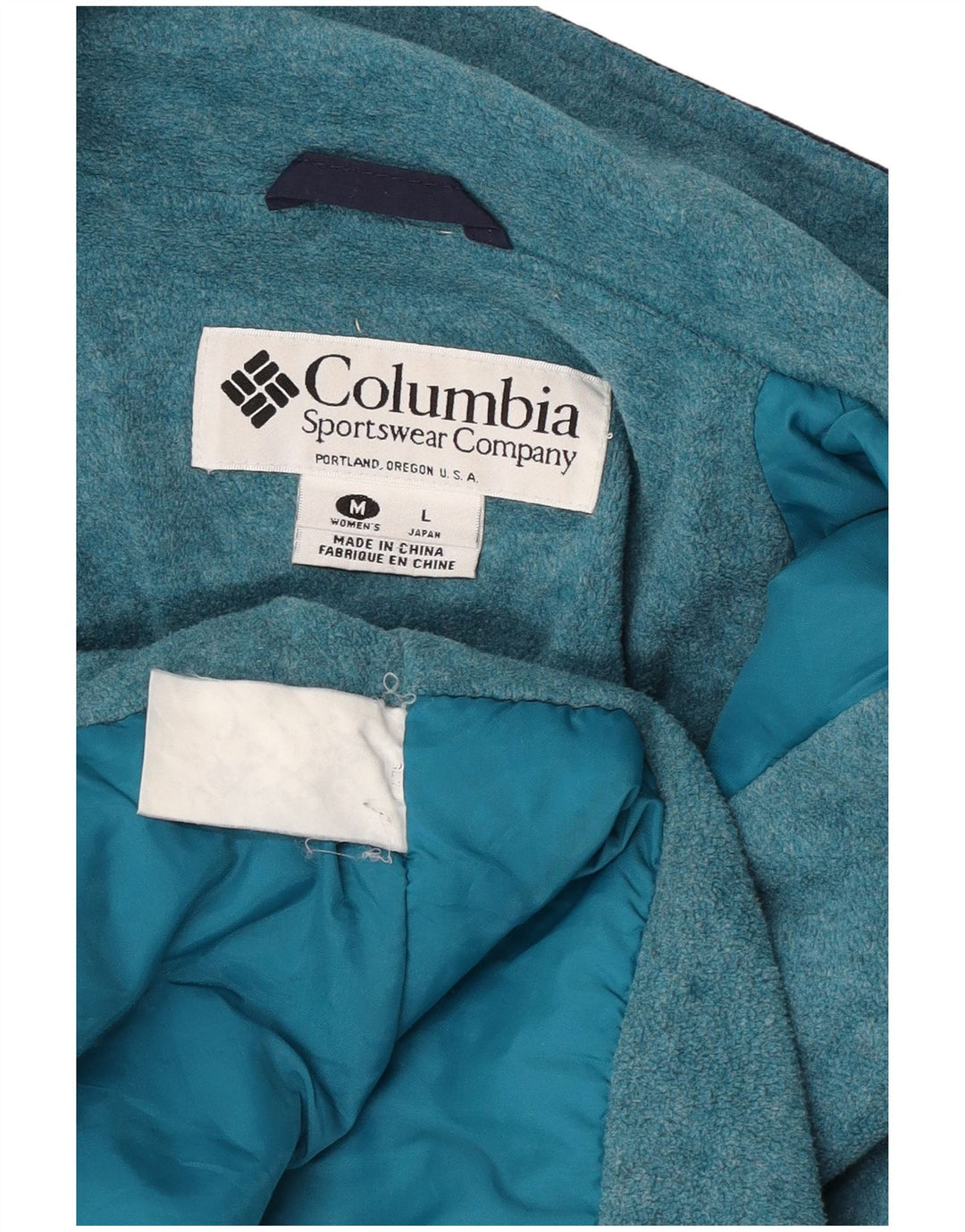 Columbia Damen Übergroße Windjacke UK 14 Mittel Marineblau