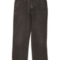 Marks & Spencer Gerade Freizeithose für Herren, W32, L29, Grau, Baumwolle