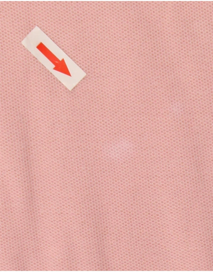 Timberland Herren Poloshirt XL Rosa Baumwolle