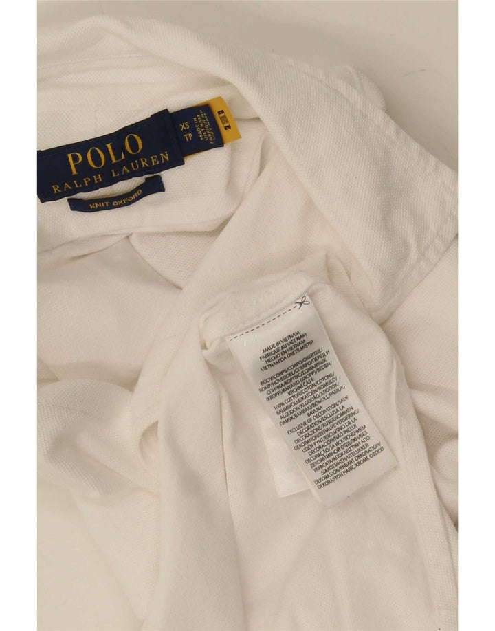 Polo Ralph Lauren Herrenhemd XS Weiße Baumwolle