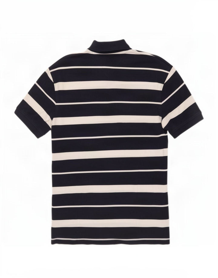 Tommy Hilfiger Herren-Poloshirt, groß, Marineblau gestreift