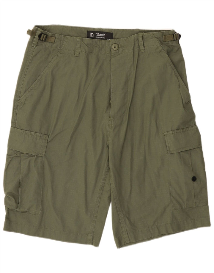 BRANDIT Herren Cargoshorts Medium W32 Khaki Baumwolle
