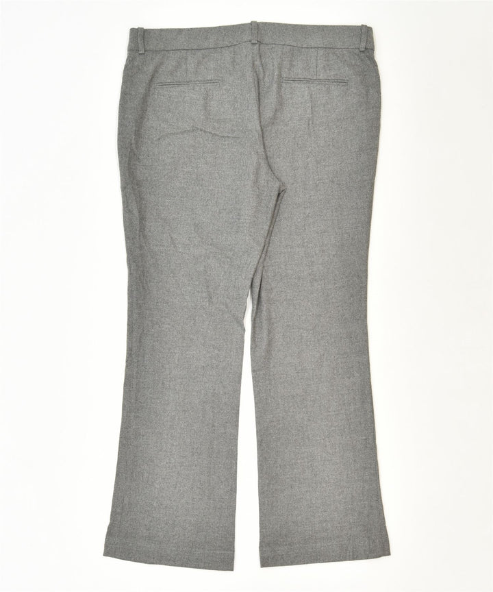 MASSIMO DUTTI Womens Bootcut Suit Trousers US 10 Large W34 L27 Grey | Vintage | Thrift | Second-Hand | Used Clothing | Messina Hembry 