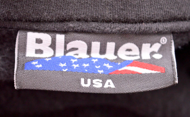 BLAUER Girls Cardigan Sweater 7-8 Years Black Cotton - Second Hand & Vintage Designer Clothing - Messina Hembry