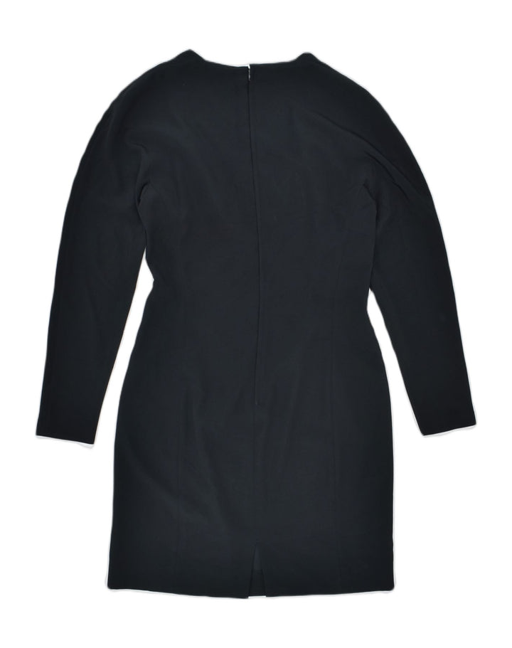 MODYVA Womens Sheath Dress UK12 Medium Black | Vintage | Thrift | Second-Hand | Used Clothing | Messina Hembry 