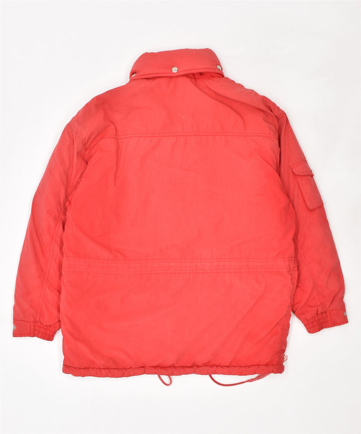 RESERVE Womens Windbreaker Jacket UK 18 XL Red Polyester | Vintage | Thrift | Second-Hand | Used Clothing | Messina Hembry 