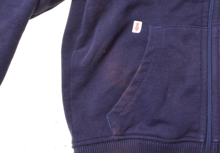 GANT Boys Hoodie Sweater 9-12 Months Blue Cotton - Second Hand & Vintage Designer Clothing - Messina Hembry
