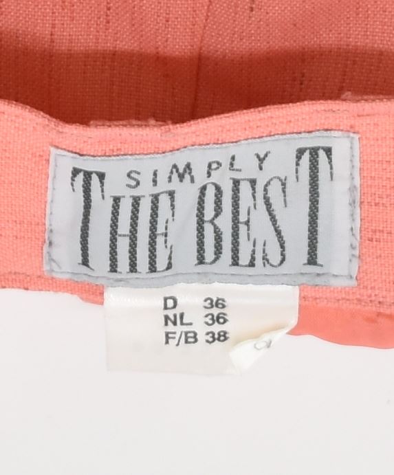 SIMPLY THE BEST Womens Pencil Skirt EU 38 Small W26 Pink Vintage | Vintage | Thrift | Second-Hand | Used Clothing | Messina Hembry 