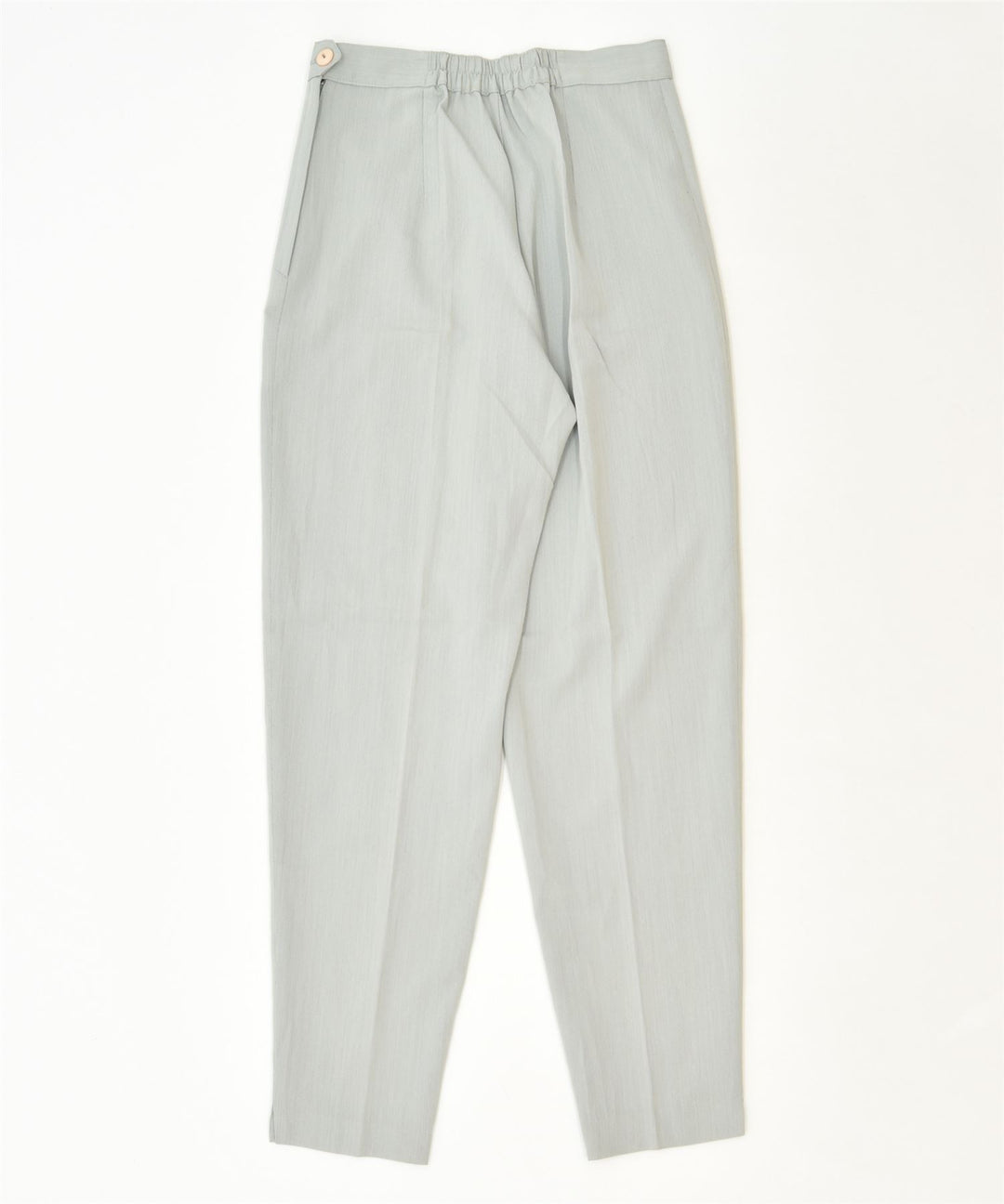 VINTAGE Womens Slim Suit Trousers W28 L30 Grey Polyester Classic | Vintage | Thrift | Second-Hand | Used Clothing | Messina Hembry 