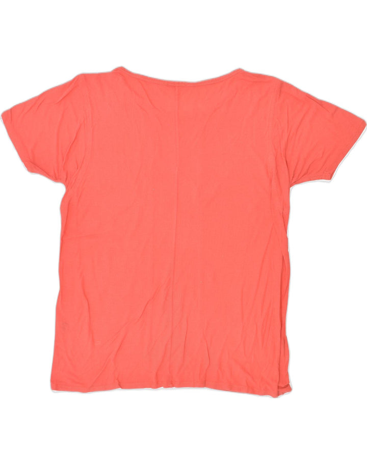 MAX & CO. Womens T-Shirt Top UK 16 Large Red | Vintage | Thrift | Second-Hand | Used Clothing | Messina Hembry 
