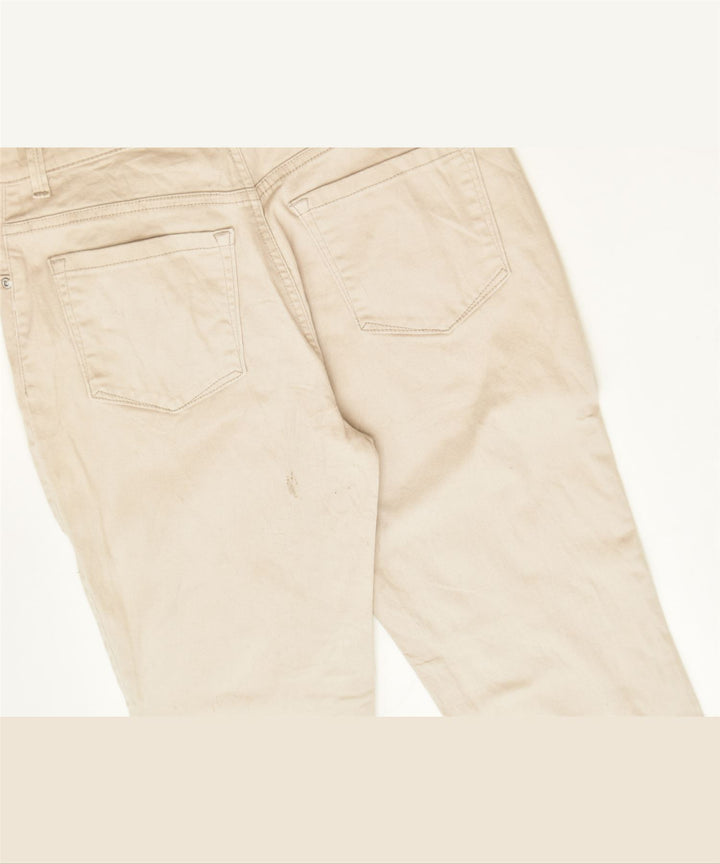 LEE Womens Straight Leg Casual Trousers W30 L27 Beige Cotton Classic | Vintage | Thrift | Second-Hand | Used Clothing | Messina Hembry 