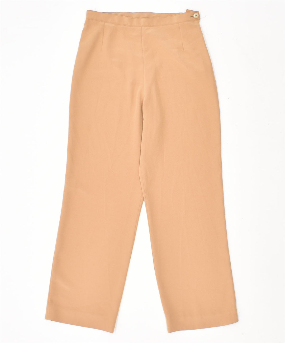VINTAGE Womens Straight Casual Trousers W26 L37 Beige Vintage | Vintage | Thrift | Second-Hand | Used Clothing | Messina Hembry 
